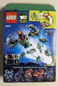 LEGO Ben 10: Alien Force: Swampfire (8410), Complete, w/ Manual & Box