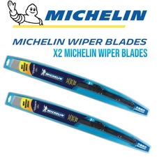 NEW X2 Michelin 17"+17" Windshield Wiper Blade All Weather ( 2 PACK )
