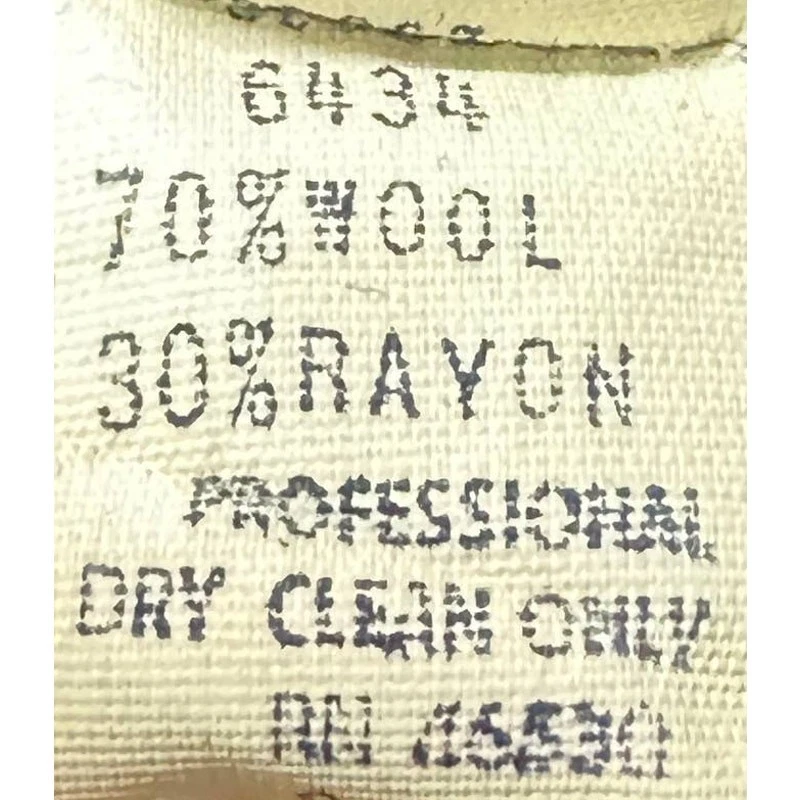 Cárdigan suéter vintage Finity para mujer M gris lana rayón almohadillas para el hombro con botones Foto 4 de 4