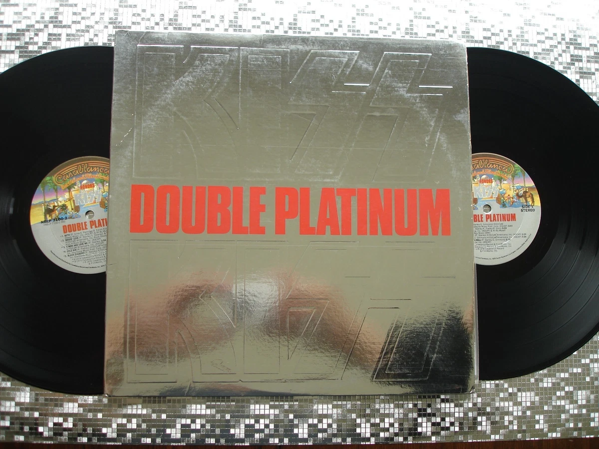 KISS ~ Double Platinum ~ 1978 LP w/Photos & Bonus CD Casablanca NBLP 71002-12.98