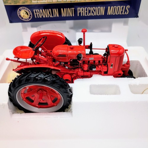 1/12 Case SC Tractor With Narrow Front Franklin Mint Precision Model - Picture 2 of 5