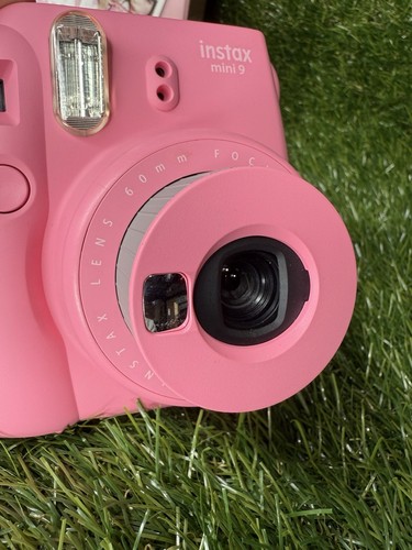 Fujifilm Instax Mini 9 Instant Camera Flamingo Pink w Flash & Close Up Lens - Bild 11 von 13