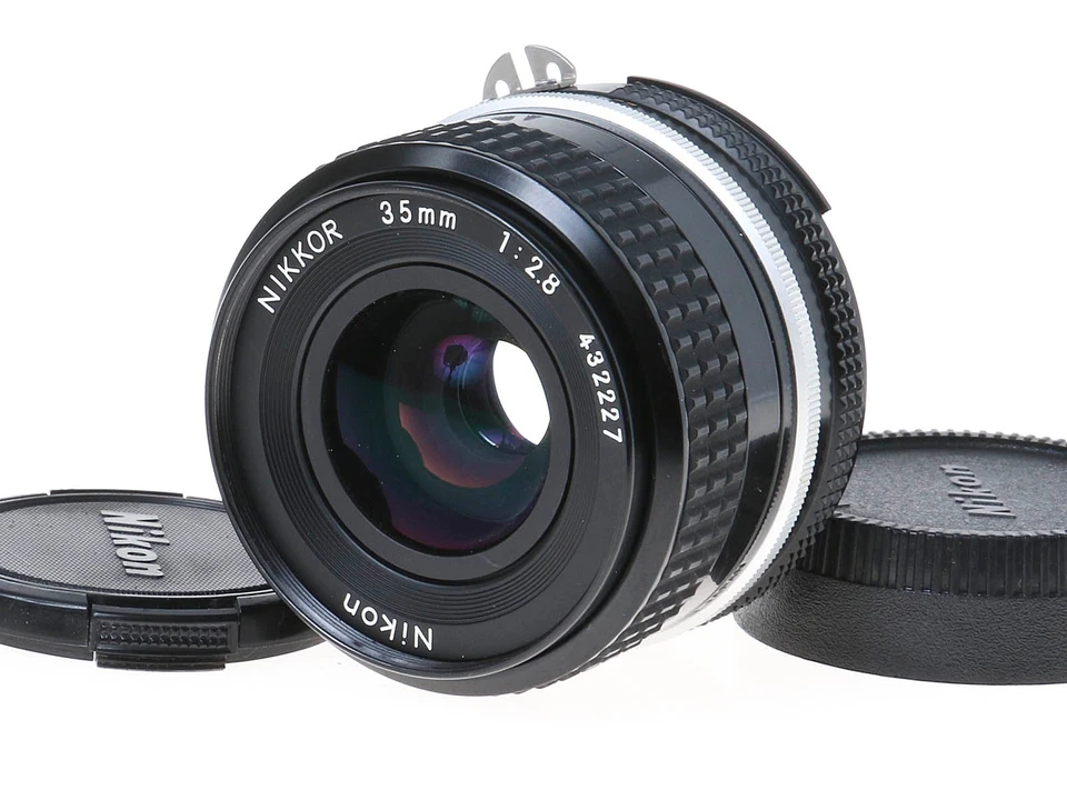 Lente gran angular Nikon NIKKOR Ai 35 mm f2,8 enfoque manual montaje F *EXCELENTE* Foto 2 de 4