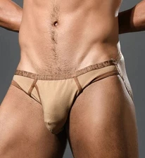 New Men's Andrew Christian Fly Brief Jock w/Almost Naked Hang Free Pouch - Gay