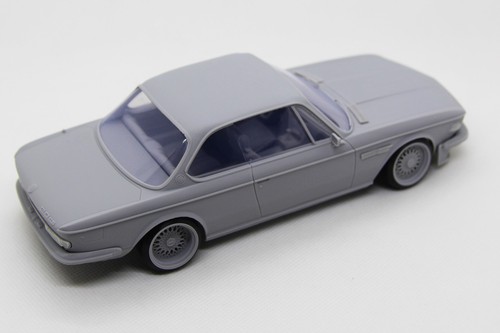 1/24 3D print resin kit BMW 3.0 CSI E9 stance version with BBS RS wheels - Picture 4 of 10