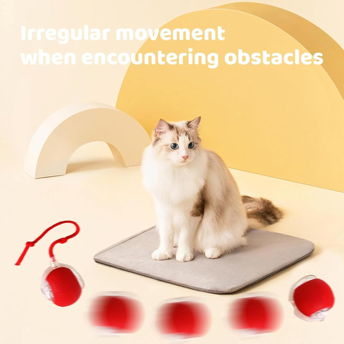WREAGD Interactive Pet Rolling Ball Toy - Automatic Self-Rolling Ball for Dog... - Picture 3 of 12