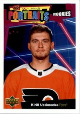 2020-21 Upper Deck UD Portraits #P93 Kirill Ustimenko - HKY