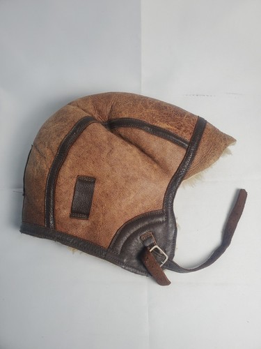 Aviation Leathercraft Sheepskin Aviator Skullcap - Picture 1 of 12