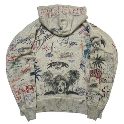 Saint Mxxxxxx x Born x Raised Pullover Hoodie Multi | Saint