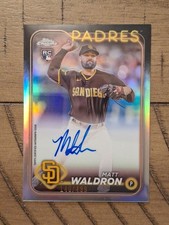 2024 Topps Chrome Update Series - Autographs Matt Waldron #RA-MWA (AU, RC)