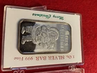 1oz Fine Silver Bar Merry Christmas Santa
