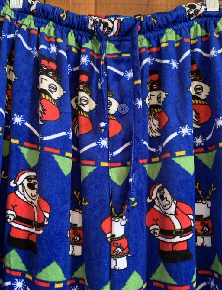 Pijama/pantalones de salón de Navidad Family Guy para hombre - ver medidas Foto 3 de 4
