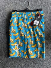 baseball lifestyle 101 youth medium shorts banana blue