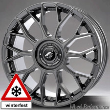19 Zoll DX10 Alufelgen 8,5x19 5x108 ET45 in anthrazit für Peugeot Toyota Volvo