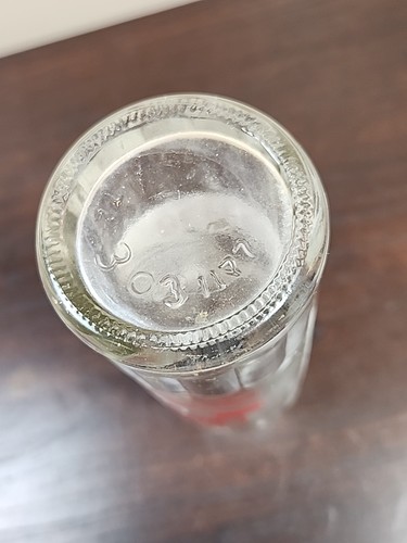 Vintage Sunrise Beverages 10 oz bottiglia vuota di soda pop trasparente - Foto 10 di 15