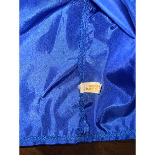 American Girl Felicity's Christmas Holiday Blue Gown and Stomacher - Picture 4 of 5