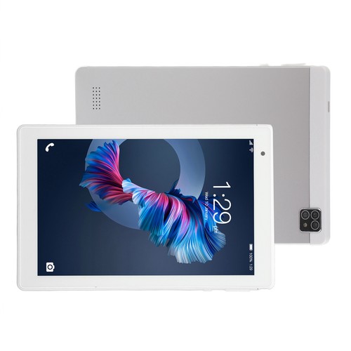 8in Tablet Silver Expandable 128GB Support Calls 4GB 64GB RAM Front 200w Rear - Picture 22 of 23