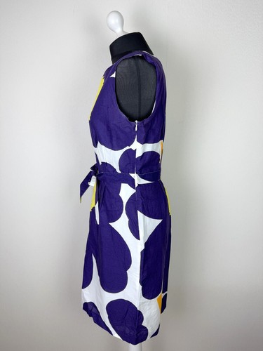 Marimekko Orta-Unikko Mujer Vestido Amarillo Talla 38 - Imagen 2 de 5