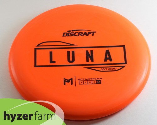 Discraft MCBETH PUTTER LINE SOFT LUNA *pick weight/color* Hyzer Farm disc golf - Picture 2 of 7
