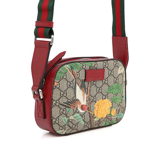 Gucci Limited Tian Flower Supreme GG Logo Crossbody Bag 450948 68317487 - Picture 3 of 8