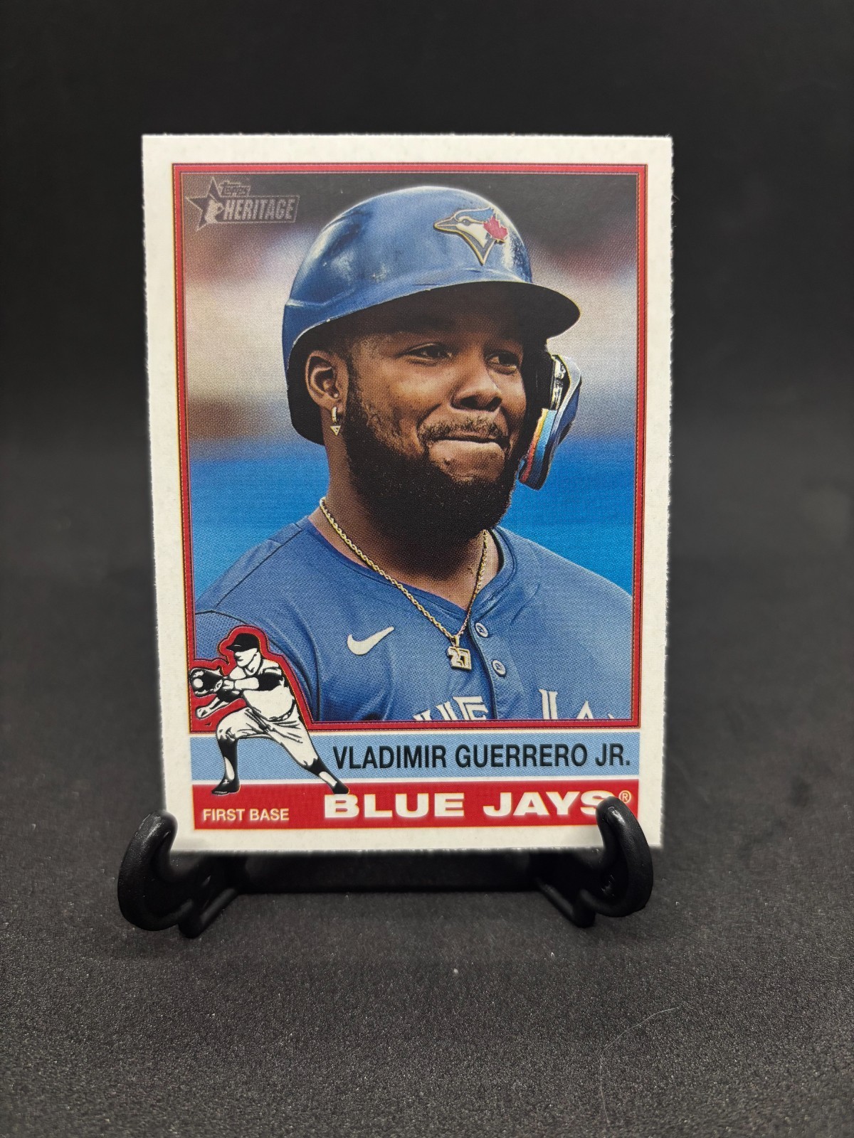 2025 Topps Heritage - Vladimir Guerrero Jr.  Alternate Cartoon Variation SP #165