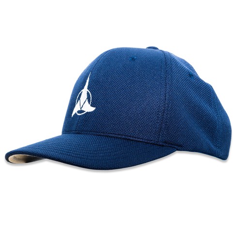 ST Klingon Embroidered Flexfit Adult Cool & Dry Sport Cap Hat - Picture 9 of 9