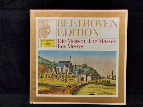 Beethoven Missa Solemnis The Masses 3LP Box Set DG German Press Karajan EX - Picture 1 of 8