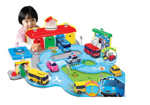 Tayo Garage Special Set-Central Garage, Car Wash, Gas Station/KOREA TOY - Picture 3 of 7