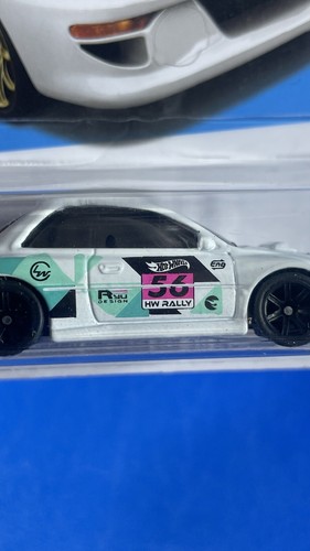 Wheel Swapped 2023 Hot Wheels 98 Subaru Impreza 22B-STi Treasure Hunt Real Rider - Picture 4 of 8