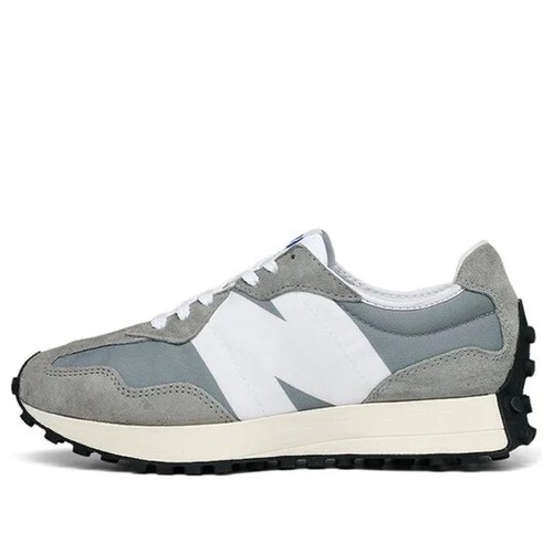 New Balance Classics 327 Running Shoes Size 11.5 Gray White Black MS327LAB