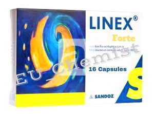 Image is loading LINEX,Forte,Capsules,16,caps,Flatulence,Diarrhea,Treats,