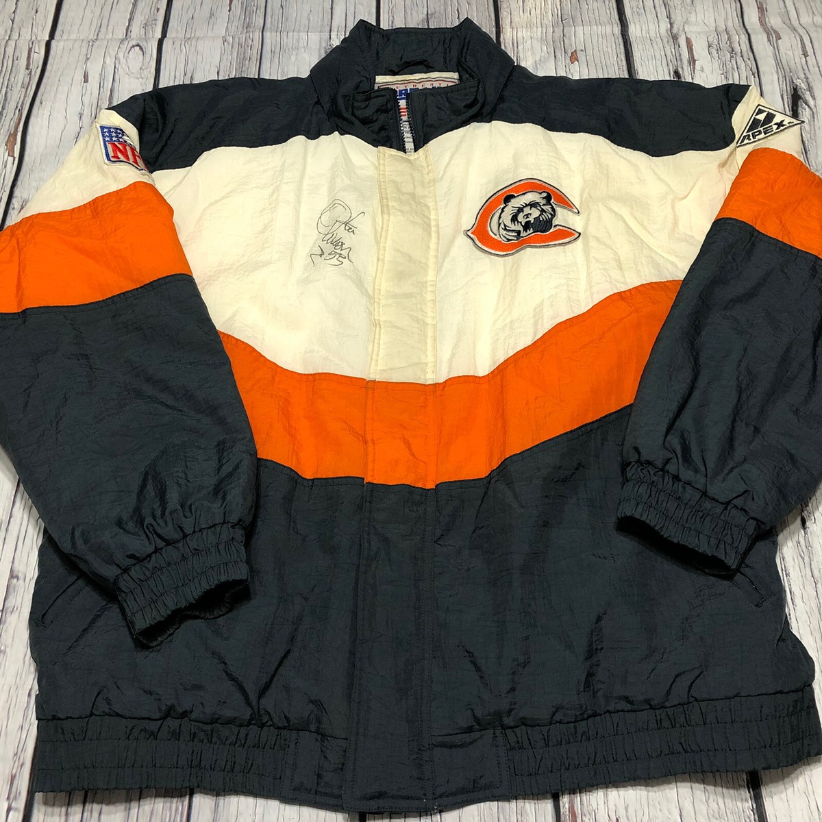 Vtg 90's Signed Otis Wilson 55 Apex One Pro Line Chicago Bears