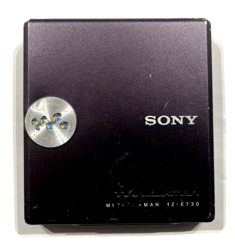 Sony MZ-E730 walkman portable MD player Made in Japan G-protection MDLP WORKING