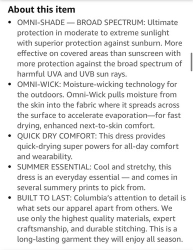 NWT 2 Columbia Youth Girl’s Fork Stream Dress Swim Cover Size Large 14 16 Beach - Picture 13 of 17