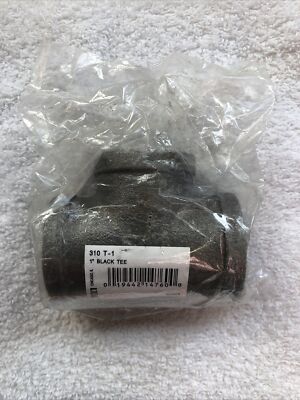 LDR 310 T-1 Tee 1-Inch Black Plumbing Pipe Fittings