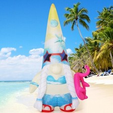 5FT TALL SWIMMER GNOME INFLATABLE INDOOR/OUTDOOR DECORATION - NEW  SHIPS FREE 
