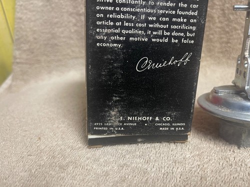 NOS NIEHOFF DR-354 VACUUM ADVANCE CHAMBER MADE IN THE USA - Picture 3 of 9