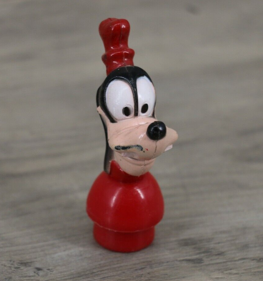 Disney Vintage 60s Goofy Figure in Red Hat 3