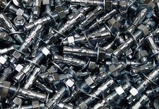 (60) Concrete Wedge Anchor Bolts 3/8 x 2-1/4 Includes Nuts & Washers