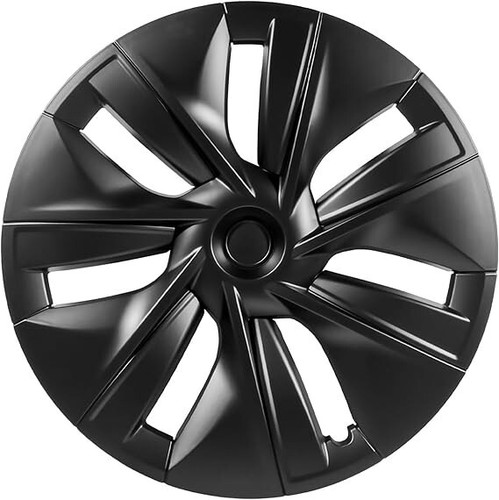 19 Inch Tesla Model Y Wheel Covers Compatible with 2020-2024 Tesla Model Y Black - Picture 2 of 8