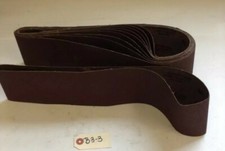 *New* Aluminum Oxide Resin Cloth X Sanding Belt 60 Grit (Qty: 10) *Warranty*
