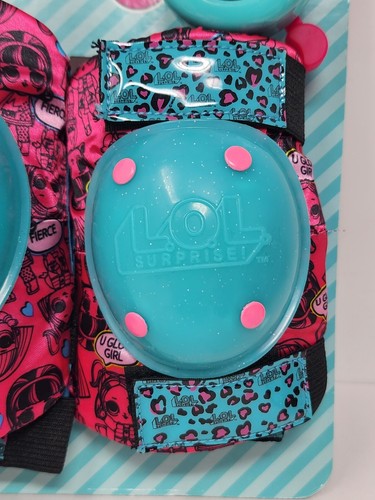 LOL Surprise Protective Gear and Bicycle Bell Knee Elbow Pads Small Ages 3+ - Imagen 3 de 7