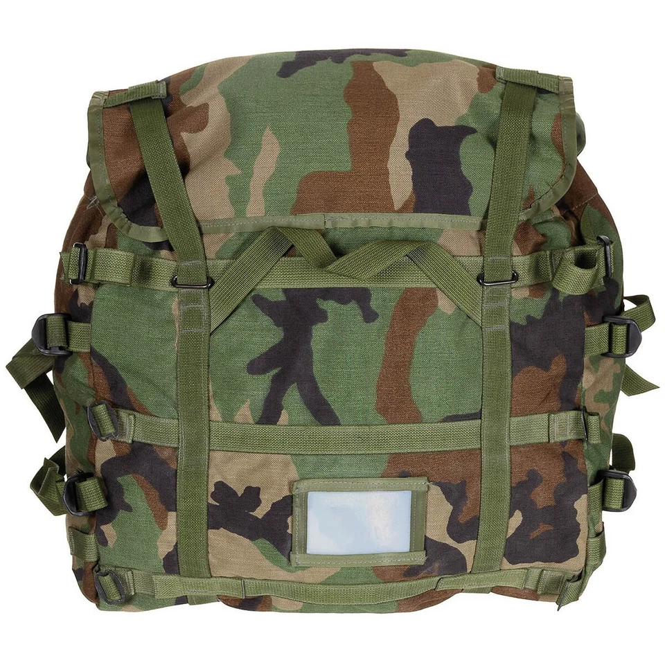 US Army Mainpack Rucksack Field pack Molle II 100 Liter Bag woodland camouflage - Bild 2 von 4