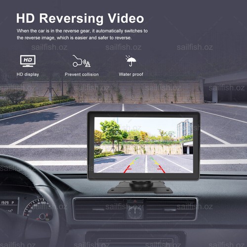 7" Portable Wireless for Apple Carplay Android auto Car Stereo Radio Bluetooth - Picture 9 of 12
