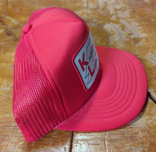 Vtg NEW! Unworn! Kugler Labs Trucker Cap Snapback Hat mesh nylon robot patch cap - Picture 7 of 9