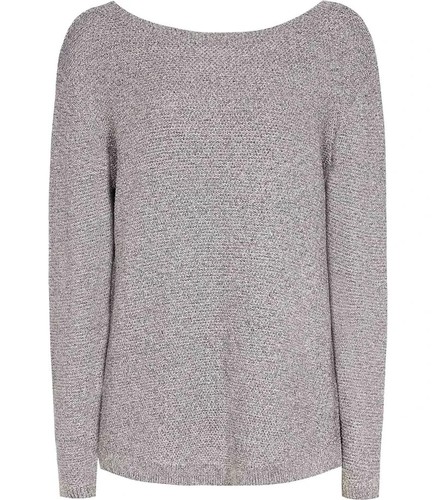 REISS lovely Roxanne Metallic jumper top - size M / uk 10 - 12 / worn once - Picture 4 of 11