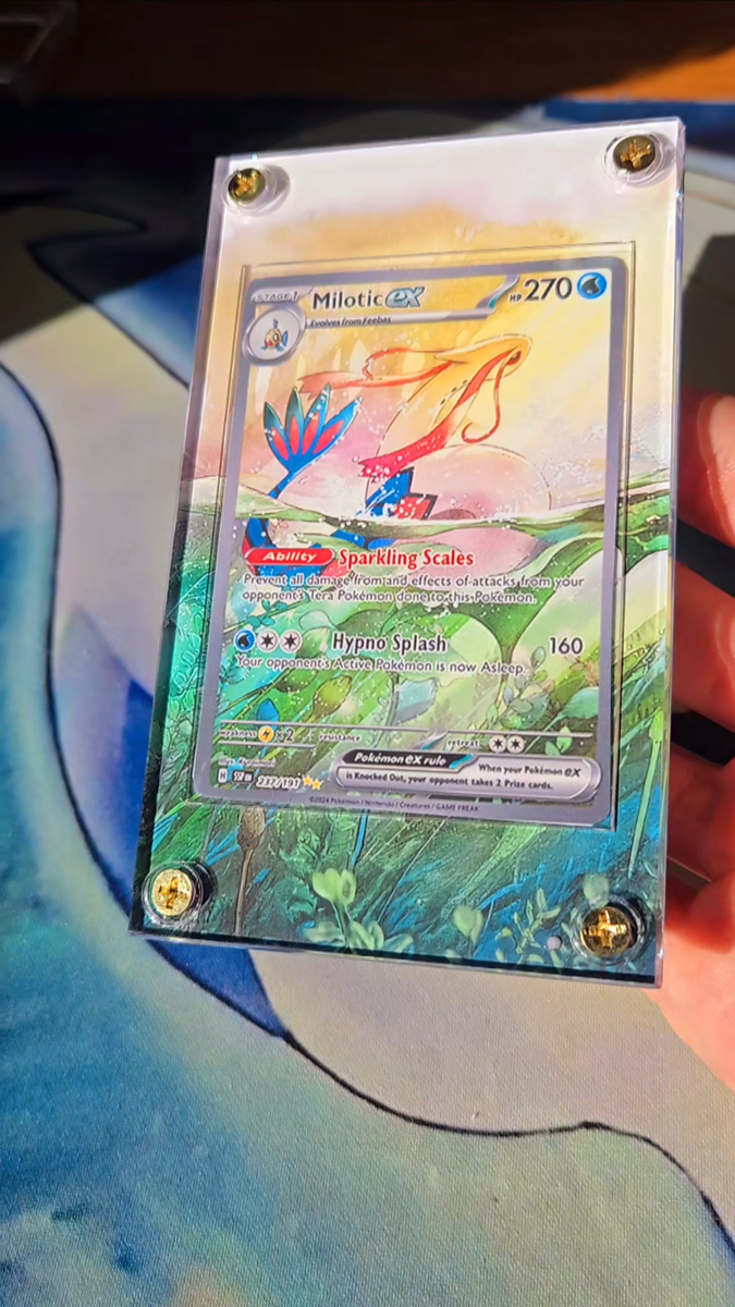 237 191 pokemon card Milotic ex - 237/191 - SV08: Surging Sparks