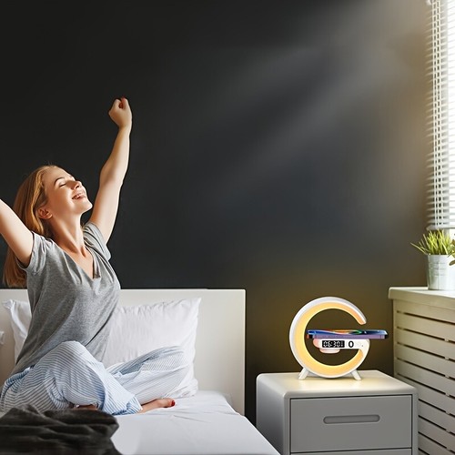 Sunrise Alarm Clock - VIKEFON Modern Design - Photo 4 sur 7