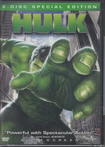 DVD - HULK 2 disc Special Edition (2003 Eric Bana) - Brand New Factory Sealed