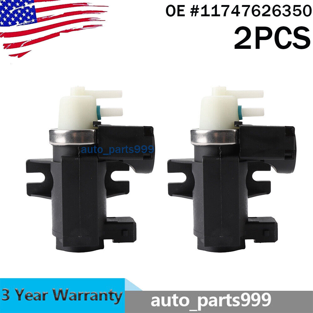 2 x Turbo Boost Solenoid Valves 11747626350 For E90 335i E60 535i 550i X6 X5 2 x Turbo Boost Solenoid Valves 11747626350 For E90 335i E60 535i 550i X6 X5